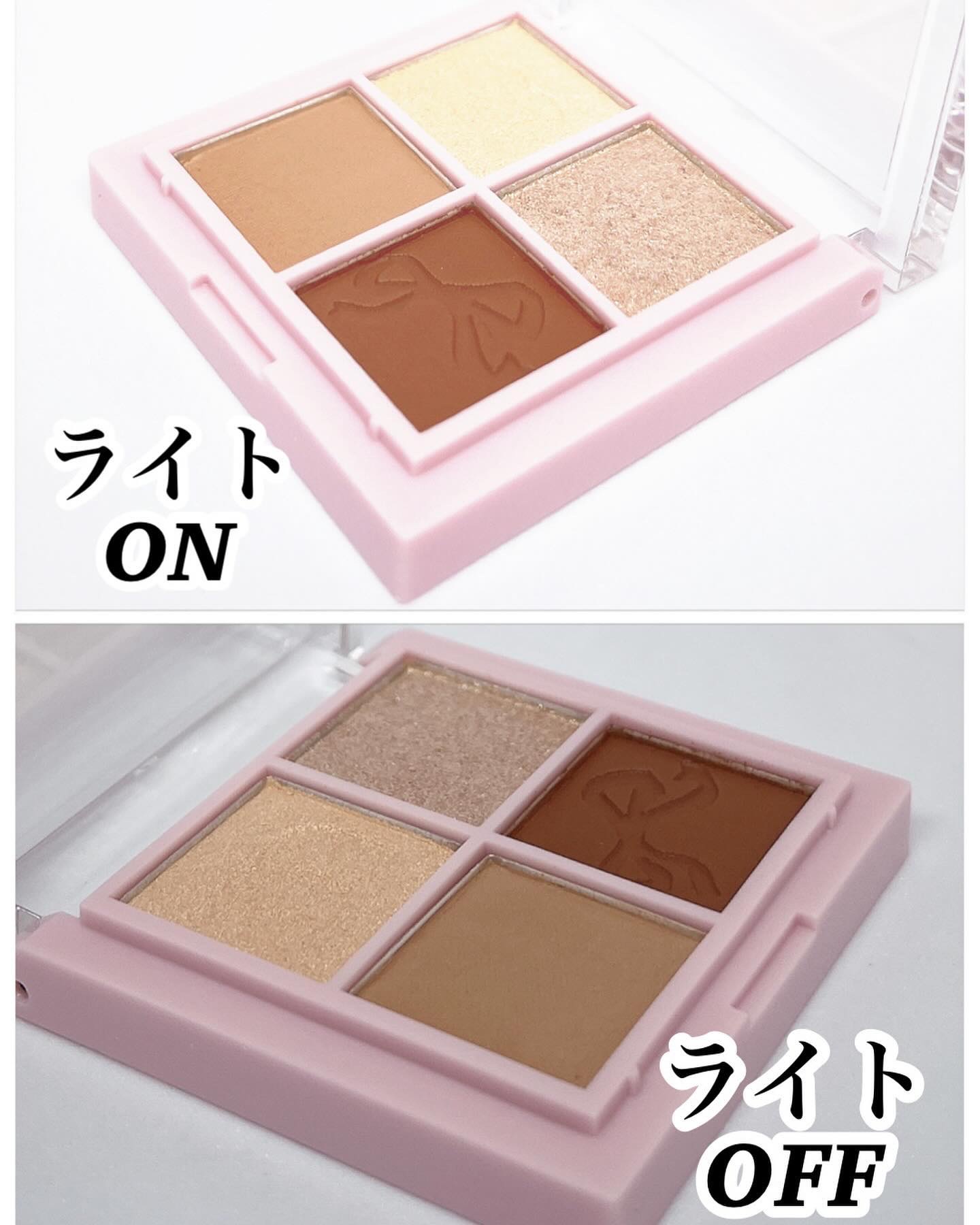 バブアイカラーパレット 01 バニラマカロン/minum/アイシャドウパレットを使ったクチコミ（3枚目）