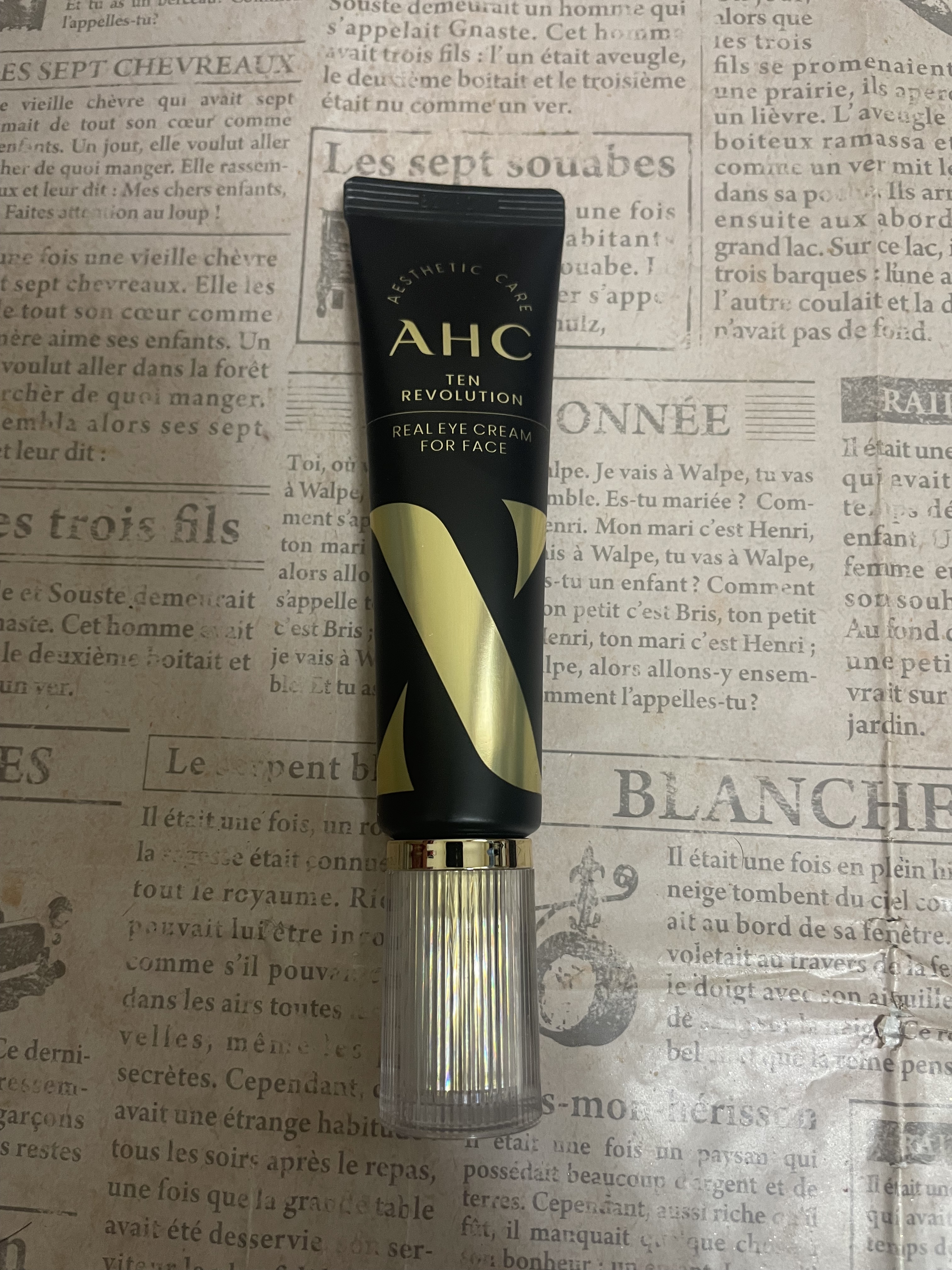 テンレボリューション リアルアイクリーム フォーフェイス/AHC/アイケア・アイクリームを使ったクチコミ（1枚目）