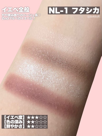 バーチャルアイズメイカー/KATE/アイシャドウパレットを使ったクチコミ(4枚目)