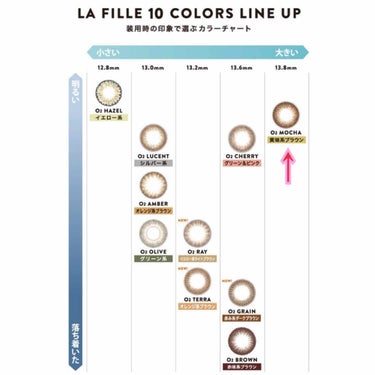 LA FILLE (ラ・フィーユ)/LA FILLE/カラーコンタクトレンズを使ったクチコミ（4枚目）