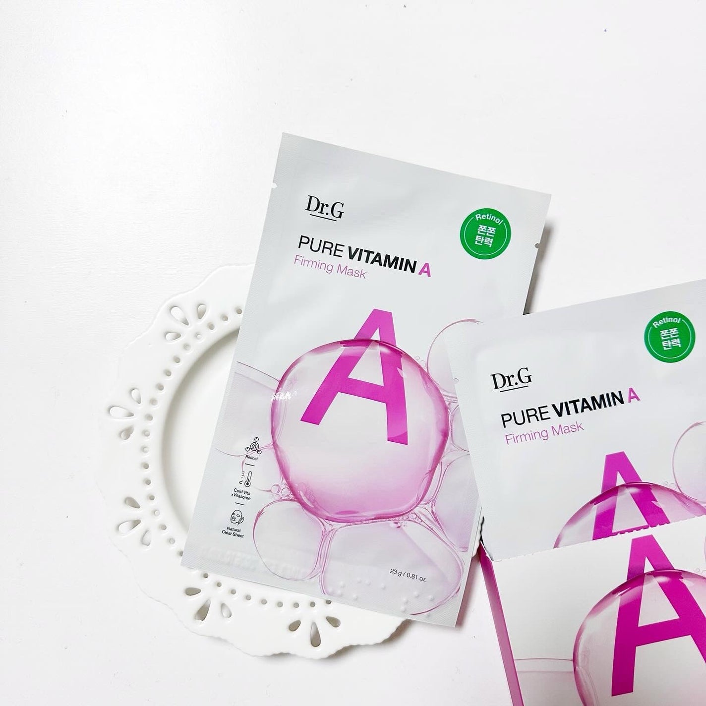 ドクタージー ピュア ビタミンA ファーミングマスク/Dr.G/シートマスク・パックを使ったクチコミ(1枚目)