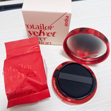 プロテーラービーベルベットカバークッション/espoir/クッションファンデーションを使ったクチコミ(1枚目)