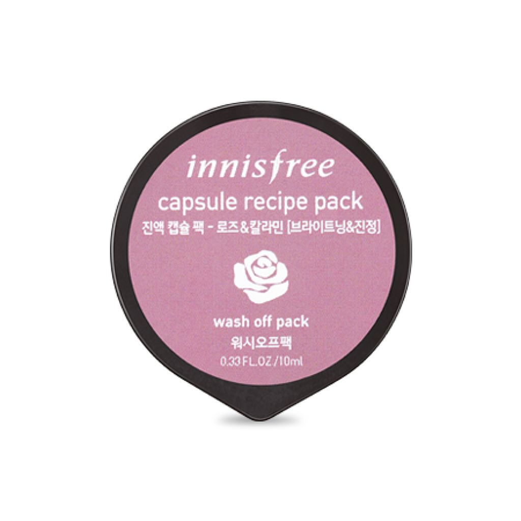 カプセルレシピパック ローズ&カラミン innisfree