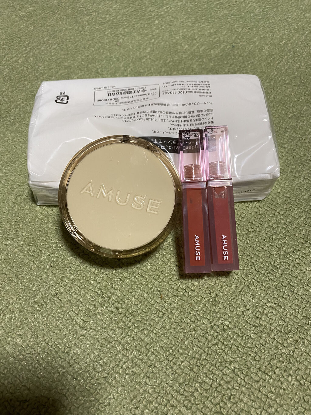 デュージェリーヴィーガンクッション/AMUSE/クッションファンデーションを使ったクチコミ（1枚目）