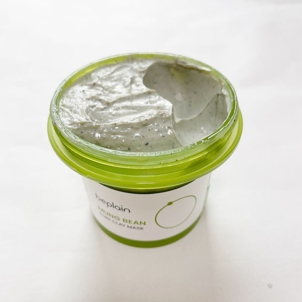 緑豆毛穴クレイパック/beplain/洗い流すパック・マスクを使ったクチコミ(2枚目)