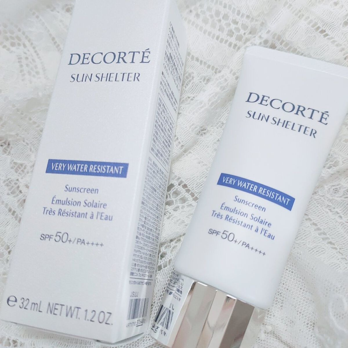 サンシェルター マルチ プロテクション ベリーウォーターレジスタント 35g/DECORTÉ/日焼け止めミルクを使ったクチコミ（1枚目）