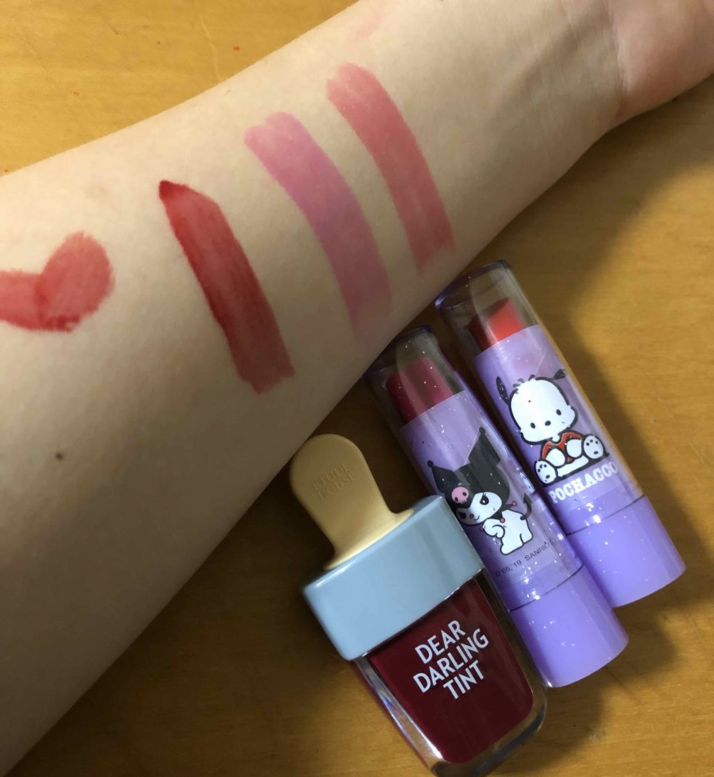 POCHACCO リップスティック/サンキューマート/口紅を使ったクチコミ（2枚目）