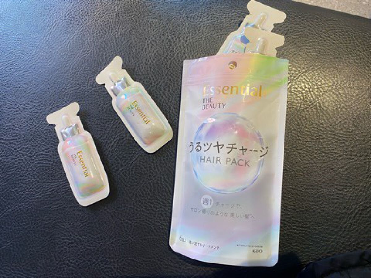 ザビューティ うるツヤチャージヘアパック/エッセンシャル/ヘアマスク・ヘアパックを使ったクチコミ（1枚目）