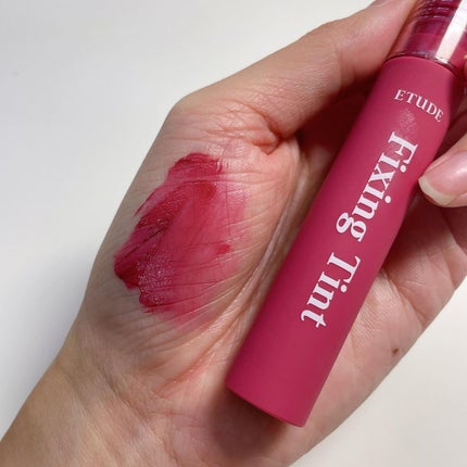 フィクシングティント ローズブレンディング(新パッケージ)/ETUDE/リップティントを使ったクチコミ(3枚目)
