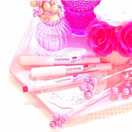 ライナー&リップ/CEZANNE/口紅を使ったクチコミ(1枚目)