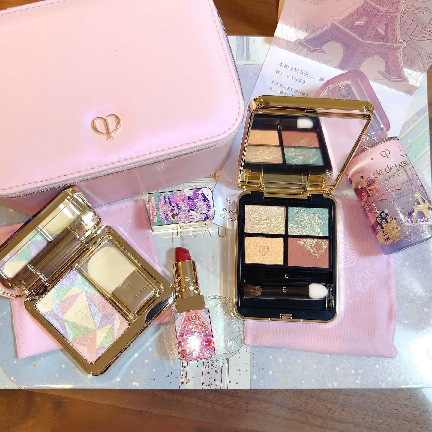 セラムコンサントレエクレルシサンｎ ホリデーコレクション2024（40mL）/クレ・ド・ポー ボーテ/美容液を使ったクチコミ（3枚目）