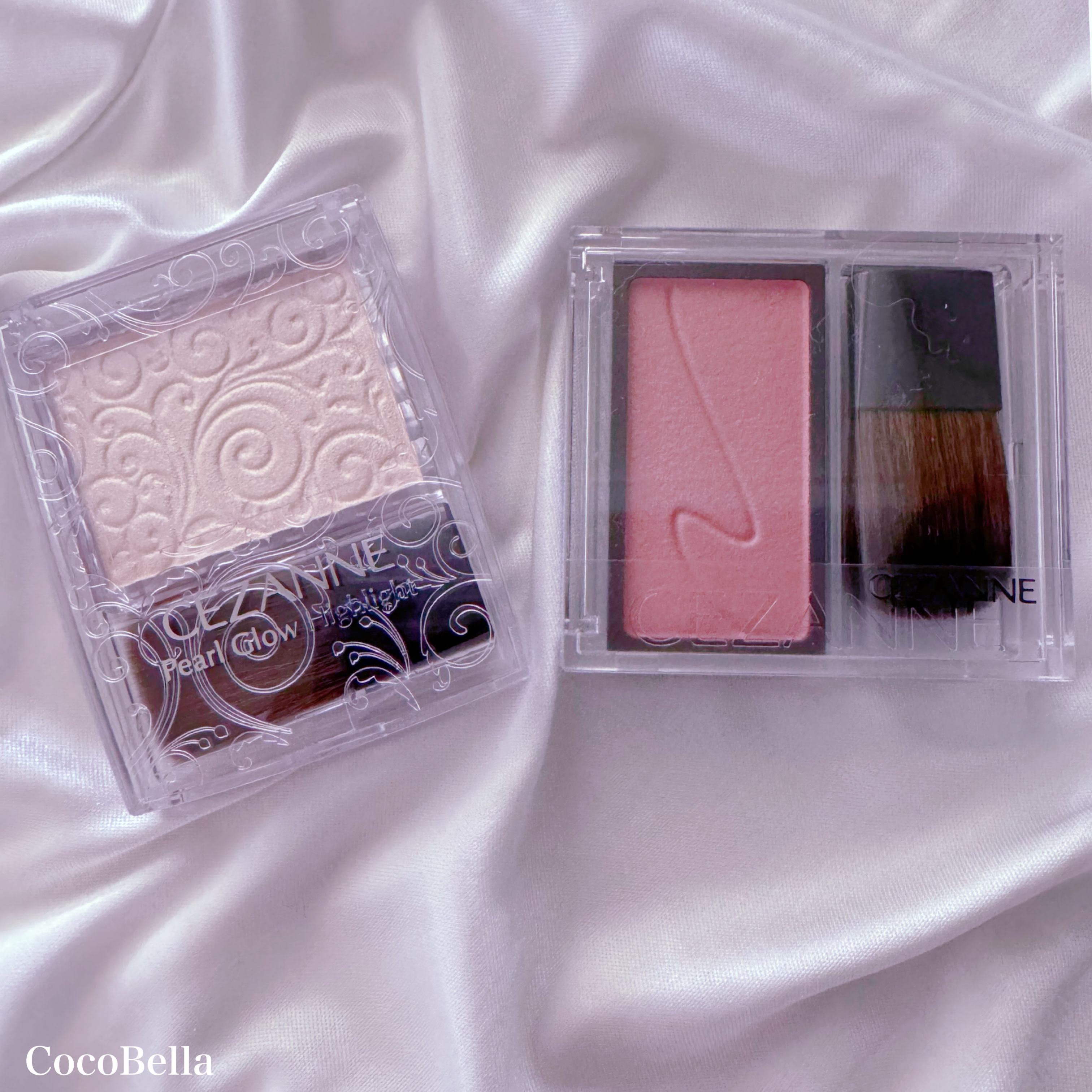 チークブラッシュ/CEZANNE/パウダーチークを使ったクチコミ（1枚目）