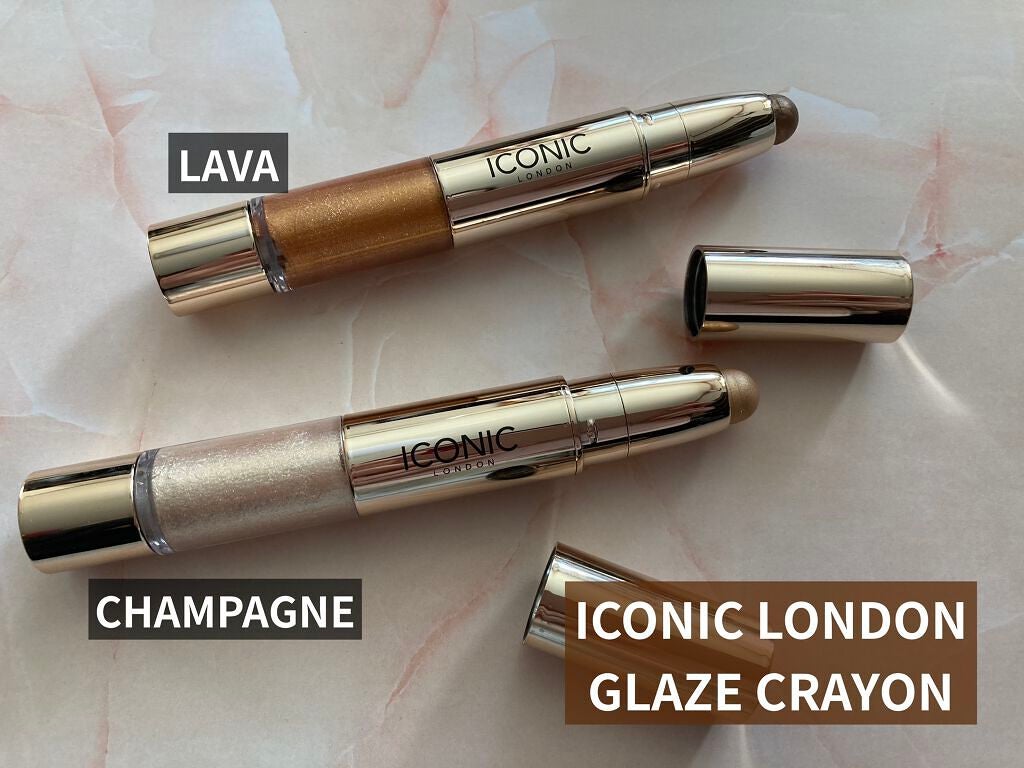 Glaze Crayon/ICONIC LONDON/スティックアイシャドウを使ったクチコミ(1枚目)