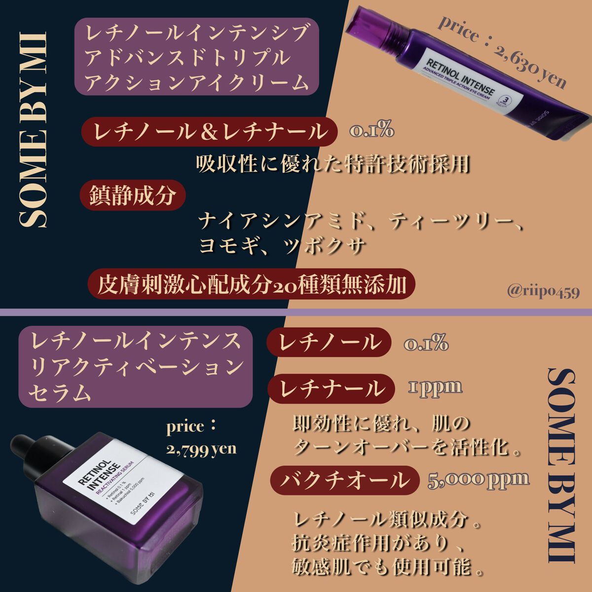 レチノールインテンシブ アドバンスドトリプルアクションアイクリーム/SOME BY MI/アイケア・アイクリームを使ったクチコミ（2枚目）