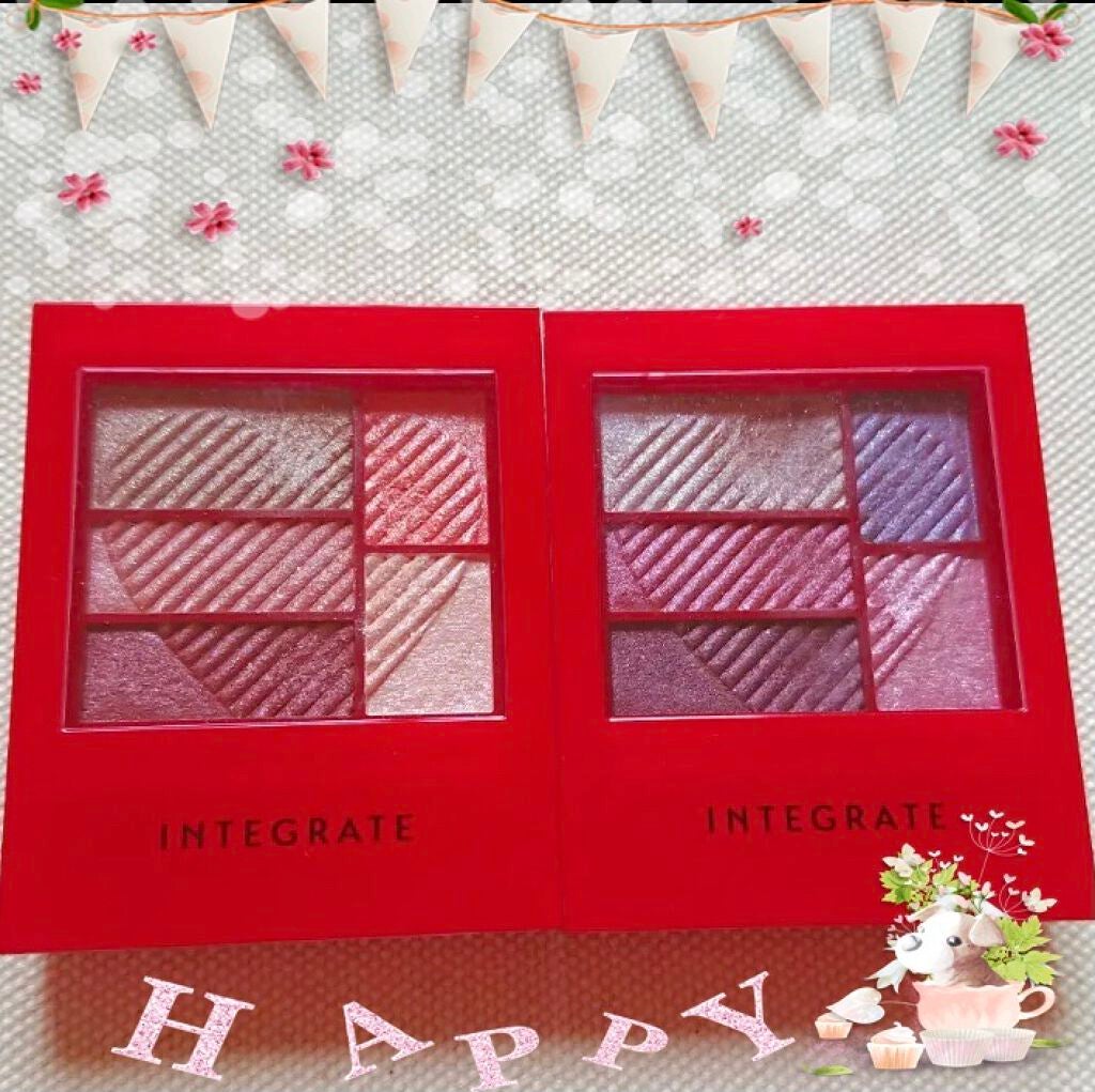 トリプルレシピアイズ/インテグレート/アイシャドウパレットを使ったクチコミ(2枚目)