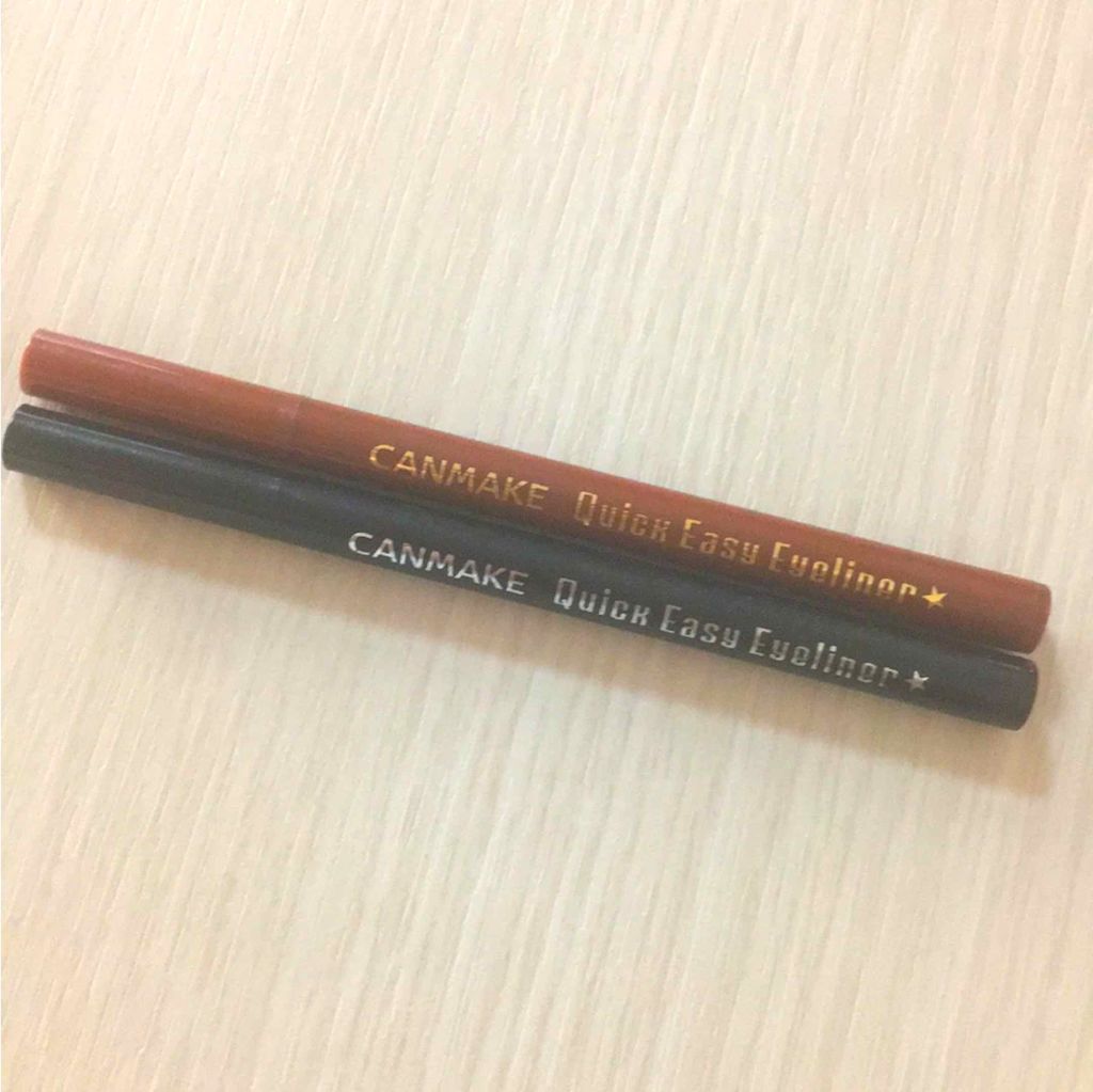 クイックイージーアイライナー/キャンメイク/リキッドアイライナーを使ったクチコミ(1枚目)