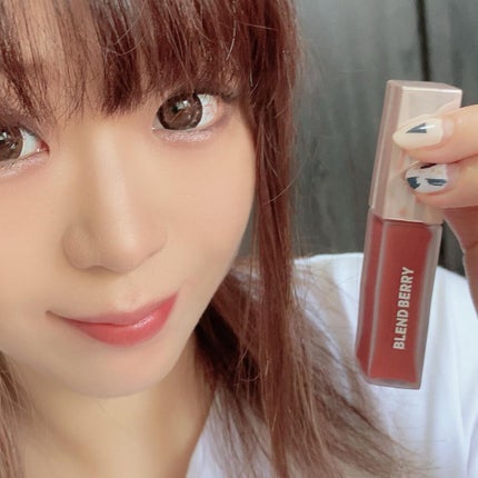 ムースタッチティントリップ /BLEND BERRY/リップティントを使ったクチコミ(6枚目)