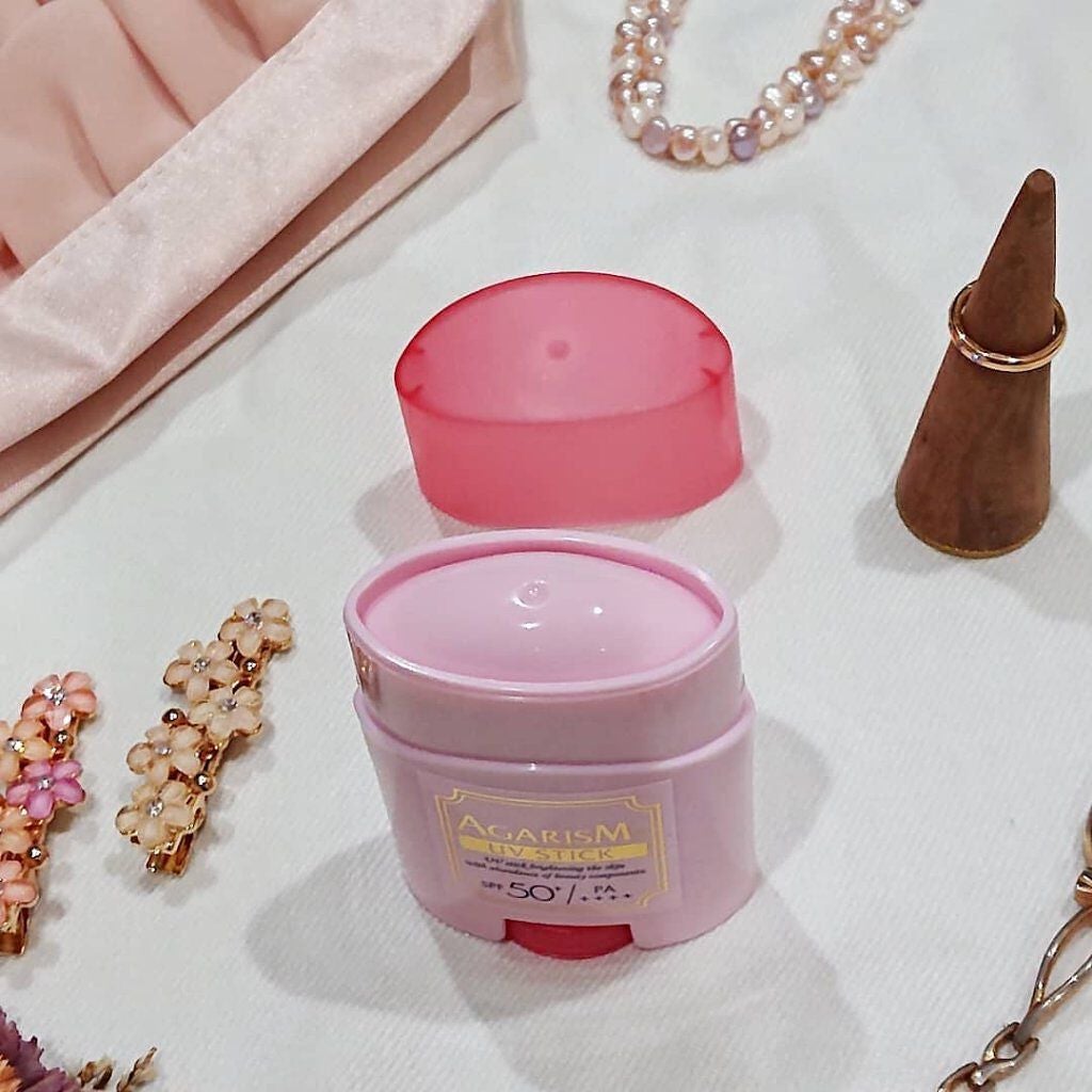 トーンアップUVスティック/AGARISM/日焼け止めスティックを使ったクチコミ(2枚目)