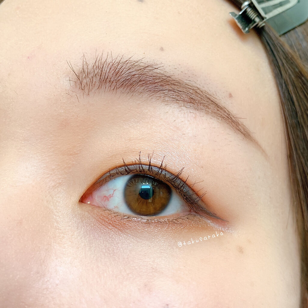 ニュアンス アイライナー 03 グレー/SUQQU/リキッドアイライナーを使ったクチコミ（2枚目）