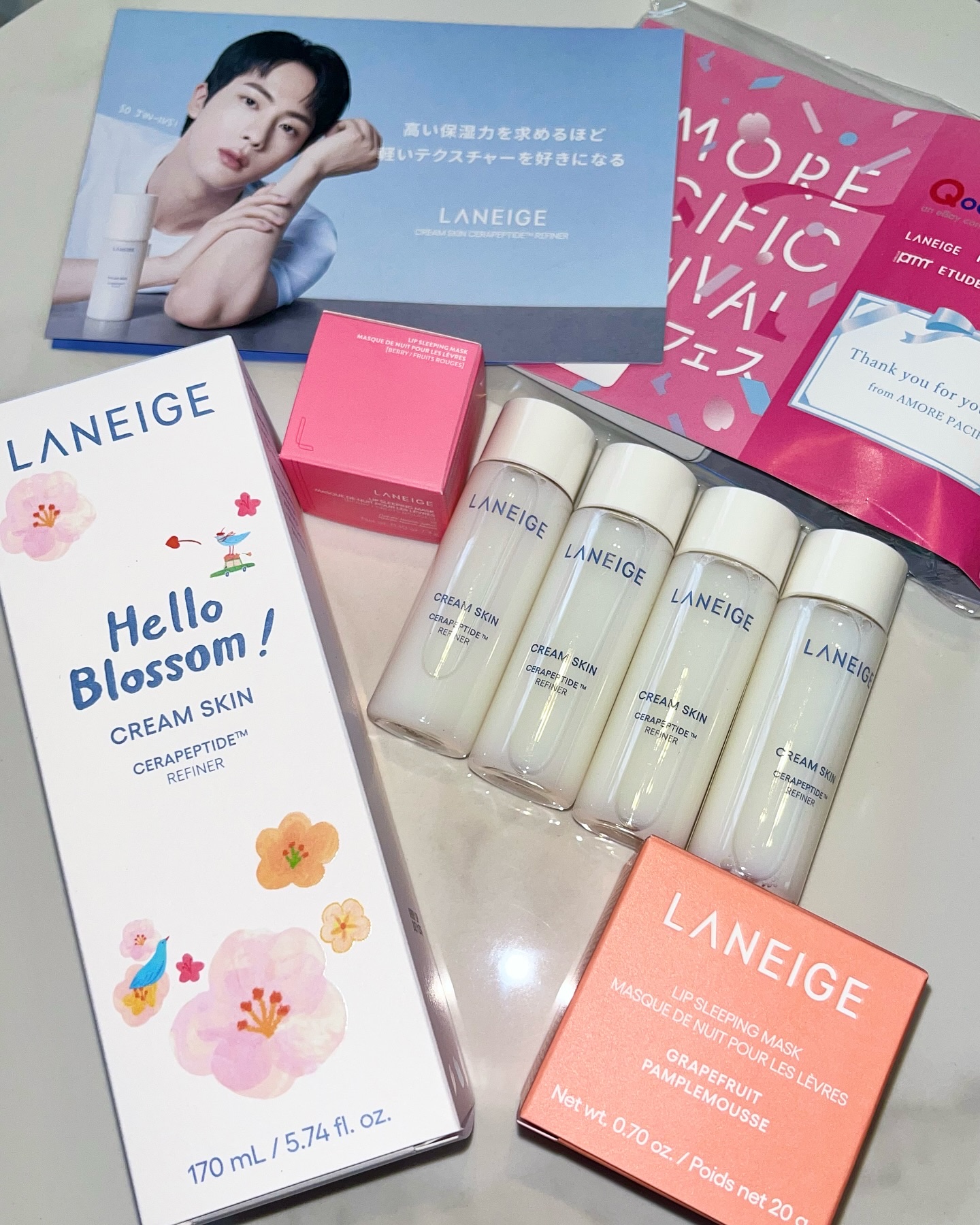 クリームスキン ローション SAKURA（170mL）/LANEIGE/化粧水を使ったクチコミ（1枚目）