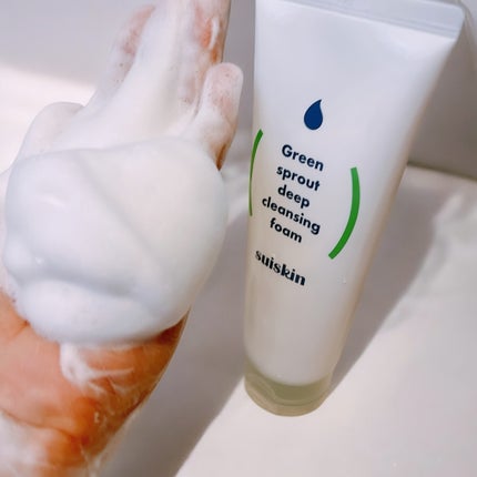 Green sprout deep cleansing foam/suiskin/洗顔フォームを使ったクチコミ(5枚目)
