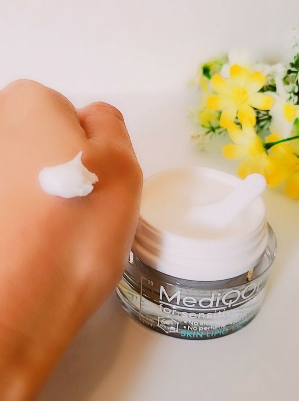 メディコル スキンリピッド 15/33 I/ナノエッグ/フェイスクリームを使ったクチコミ(2枚目)