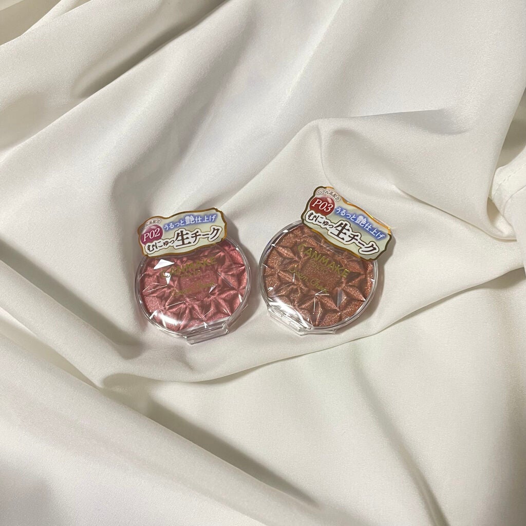 クリームチーク(パールタイプ)/キャンメイク/ジェル・クリームチークを使ったクチコミ(1枚目)