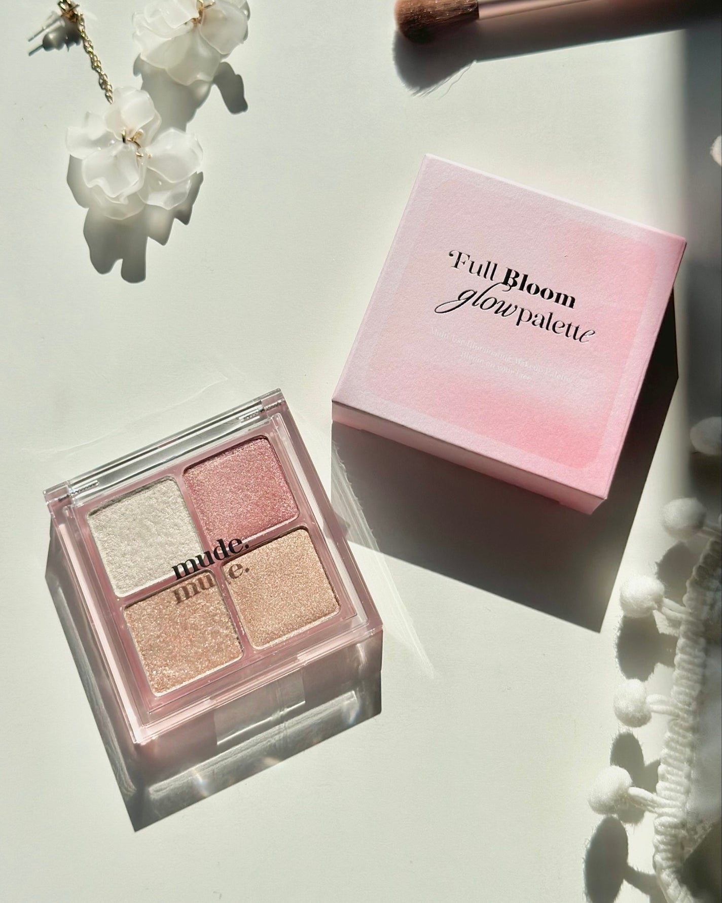 nita⌇フォロバ on LIPS 「涙袋やハイライトで使えて捨て色の無しの4カラー🎨🩷mude(ミ..」(5枚目)