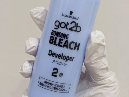 ボンディング・ブリーチ/got2b/ブリーチ剤を使ったクチコミ(5枚目)