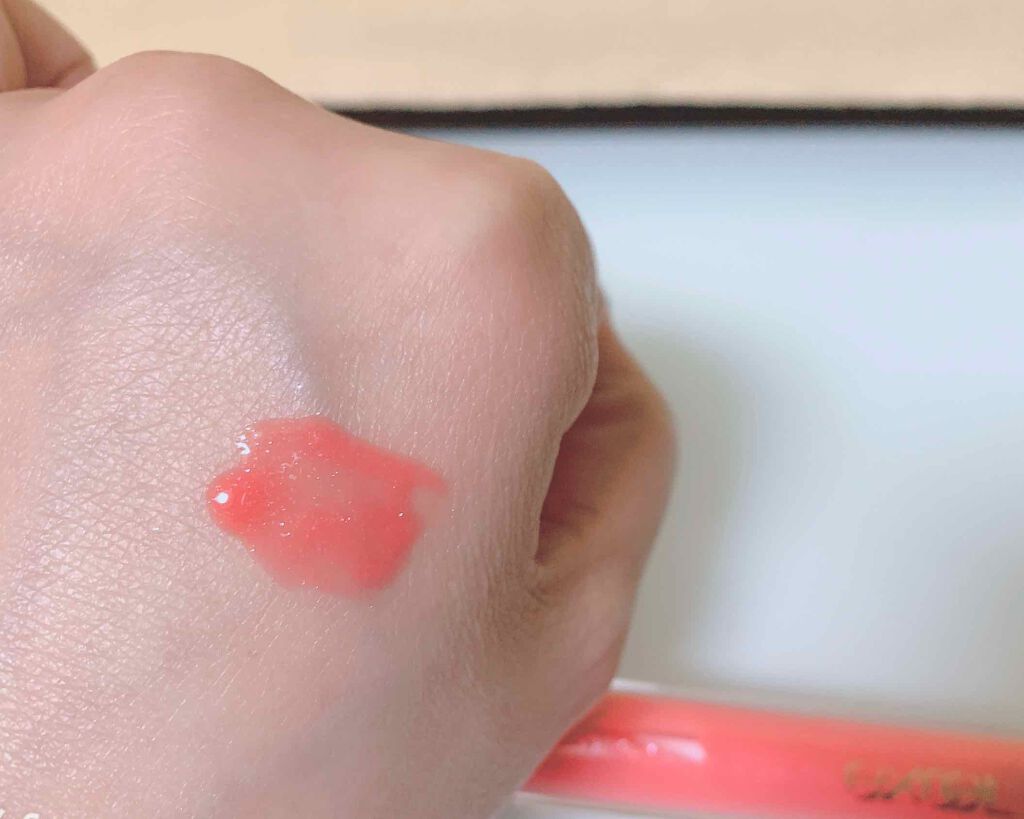 ニュアンスグロスオイル/excel/リップグロスを使ったクチコミ(3枚目)