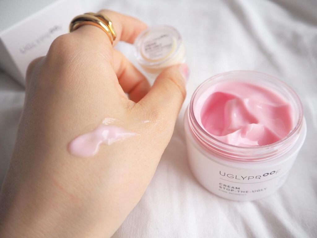 ピンクモーメントクリーム/UGLYPROOF/フェイスクリームを使ったクチコミ（2枚目）