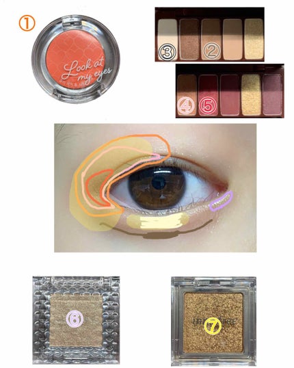 シングルカラーアイシャドウ/CEZANNE/単色アイシャドウを使ったクチコミ(2枚目)