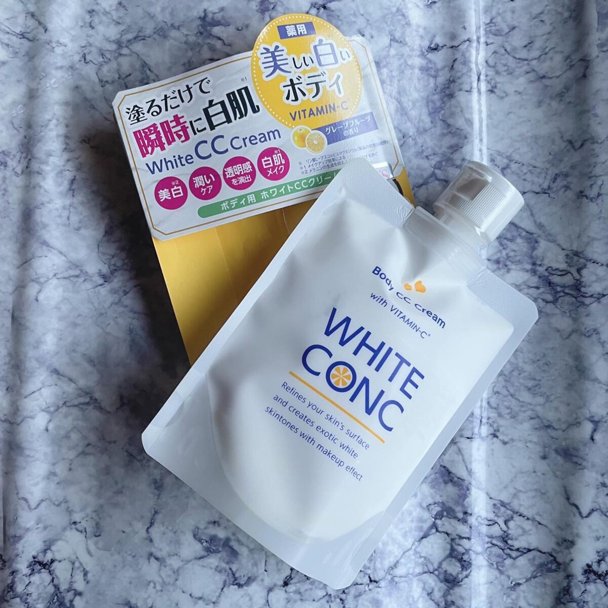 薬用ホワイトコンク ホワイトニングCC CII/ホワイトコンク/ボディクリームを使ったクチコミ(1枚目)