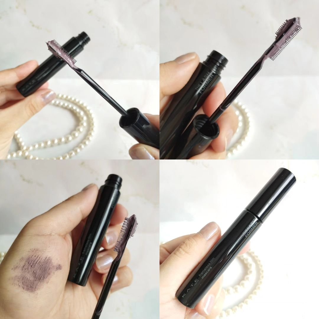 フレームレスフィルムマスカラ PU-1 薄明ラベンダー(限定)/KATE/マスカラを使ったクチコミ（2枚目）