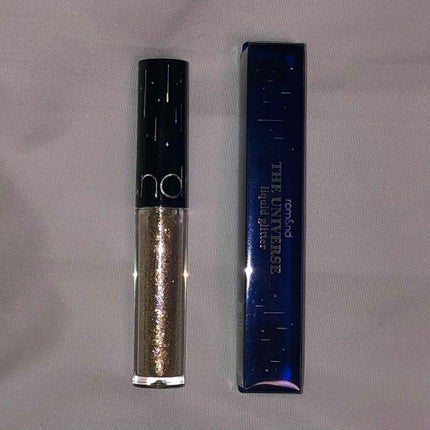 リキッド グリッター シャドウ/rom&nd/グリッターを使ったクチコミ(1枚目)