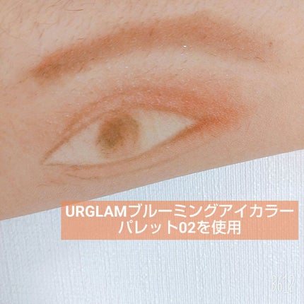 UR GLAM BLOOMING EYE COLOR PALETTE/U R GLAM/アイシャドウパレットを使ったクチコミ(1枚目)