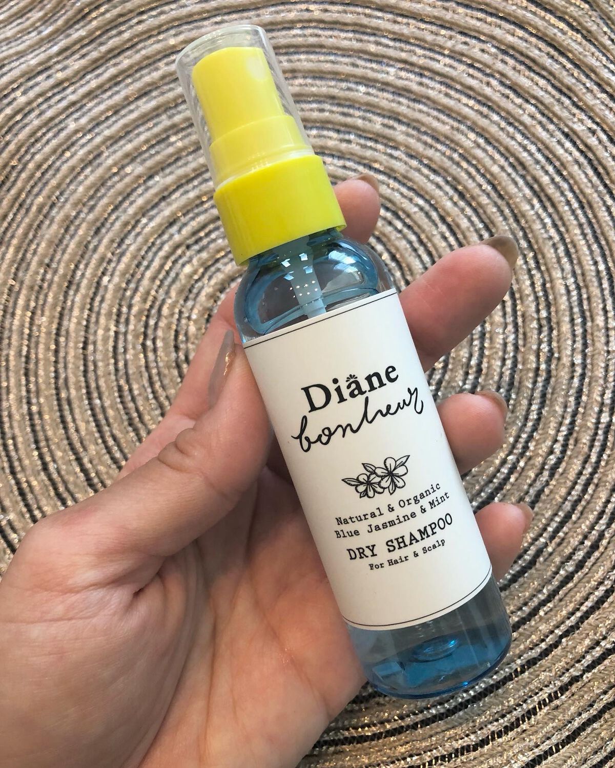 ダイアンボヌール ドライシャンプー ブルージャスミン＆ミント 55ml/ダイアン/ドライシャンプーを使ったクチコミ（2枚目）