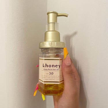 ディープモイスト ヘアオイル3.0/&honey/ヘアオイルを使ったクチコミ（1枚目）