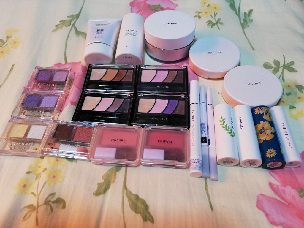 アイ カラー(チップ付)/ちふれ/アイシャドウパレットを使ったクチコミ(1枚目)