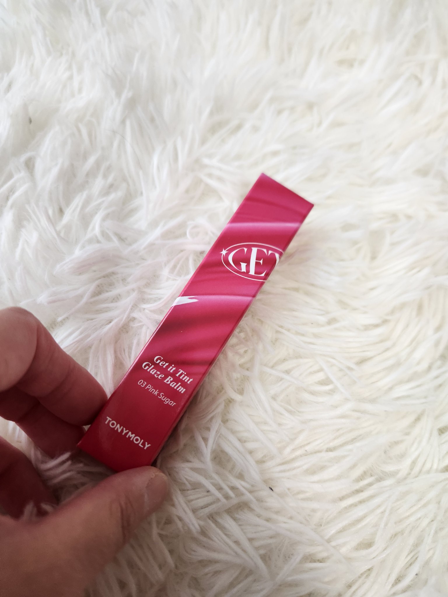 ゲットイットティントグレーズバーム/TONYMOLY/リップティントを使ったクチコミ（1枚目）