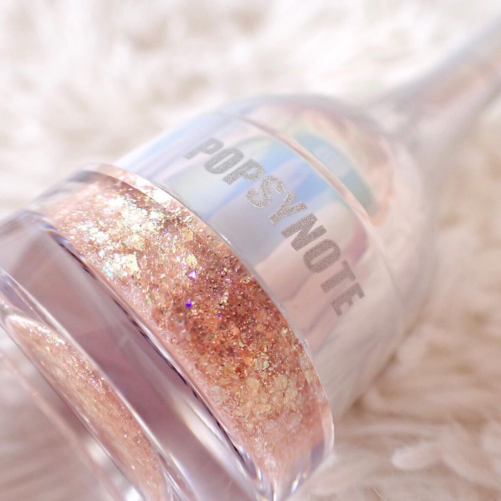 シャイラスティンググリッタージェル/POPSY NOTE/グリッターを使ったクチコミ（2枚目）