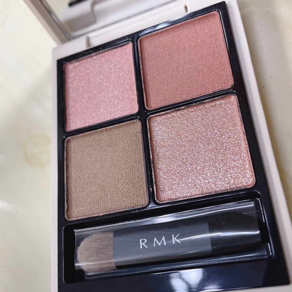 RMK シンクロマティック アイシャドウパレット/RMK/アイシャドウパレットを使ったクチコミ（1枚目）