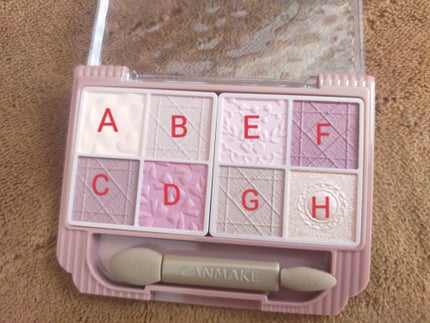 プティパレットアイズ(マットタイプ)/キャンメイク/パウダーアイシャドウを使ったクチコミ(4枚目)