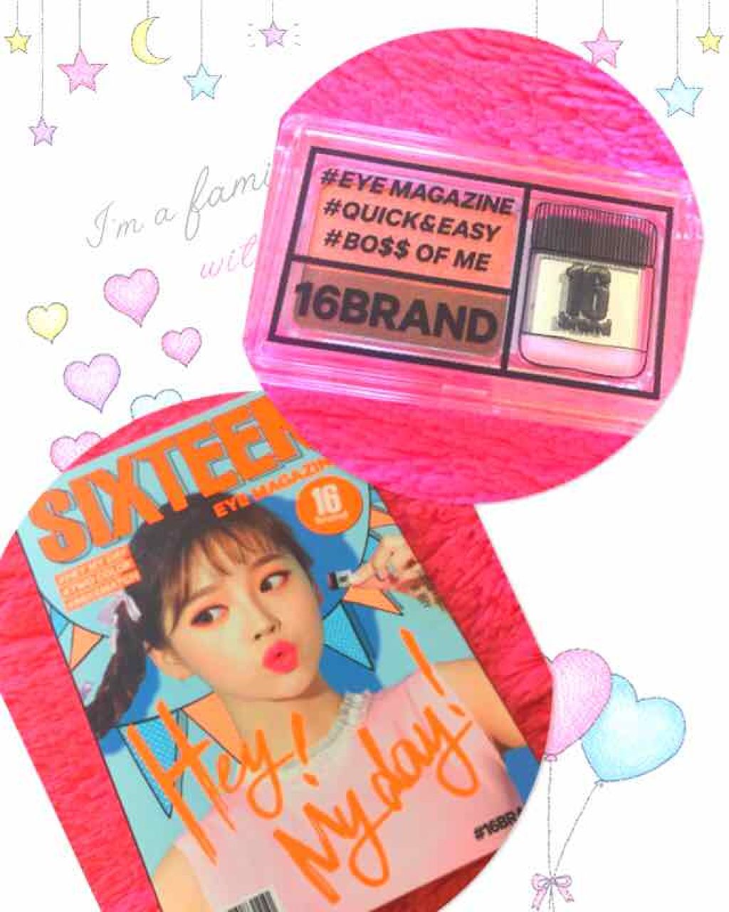 16 EYE MAGAZINE/16BRAND/アイシャドウパレットを使ったクチコミ(1枚目)