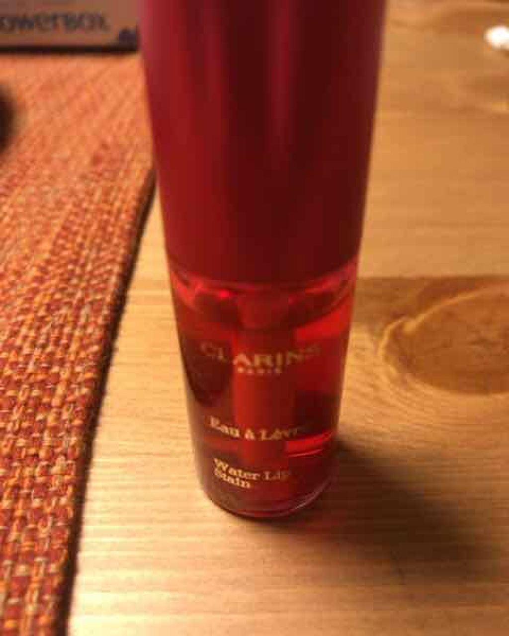 ウォーターリップ ステイン/CLARINS/リップグロスを使ったクチコミ（1枚目）