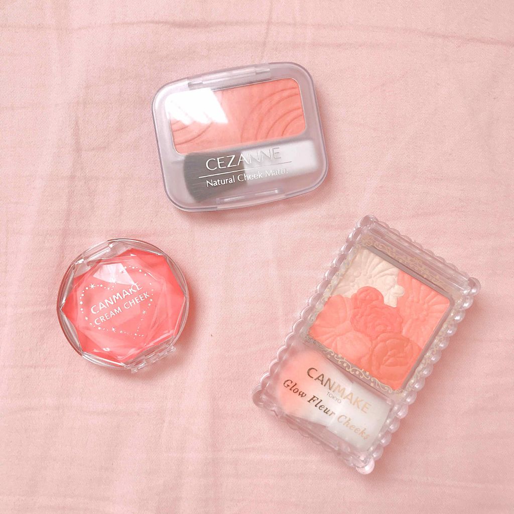 クリームチーク/キャンメイク/ジェル・クリームチークを使ったクチコミ(1枚目)