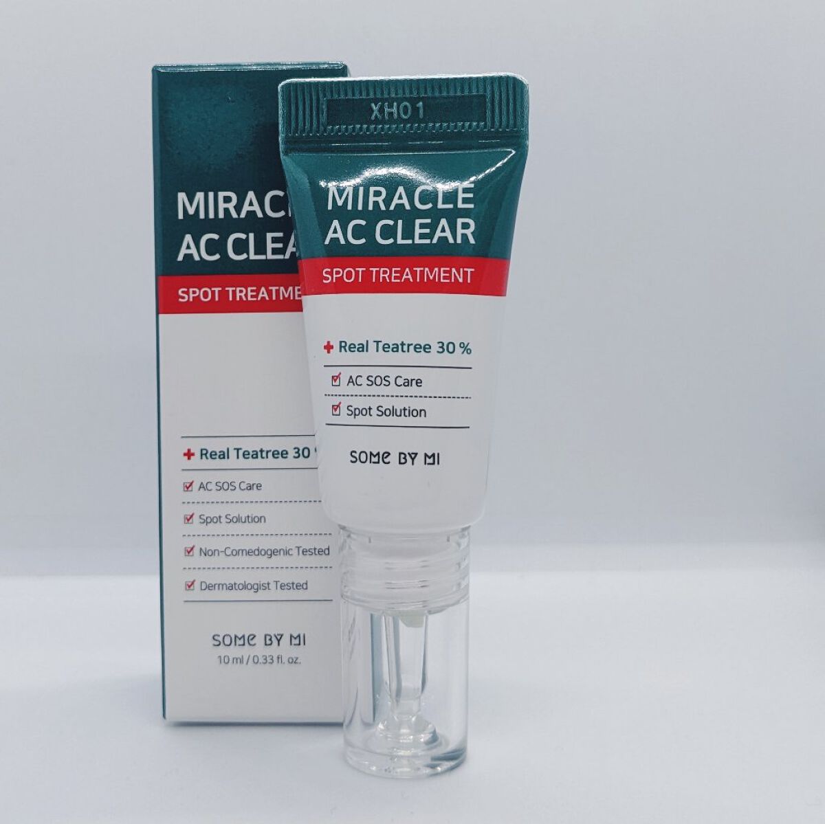 ミラクルアクネクリアスポットトリートメント/SOME BY MI/美容液を使ったクチコミ（2枚目）