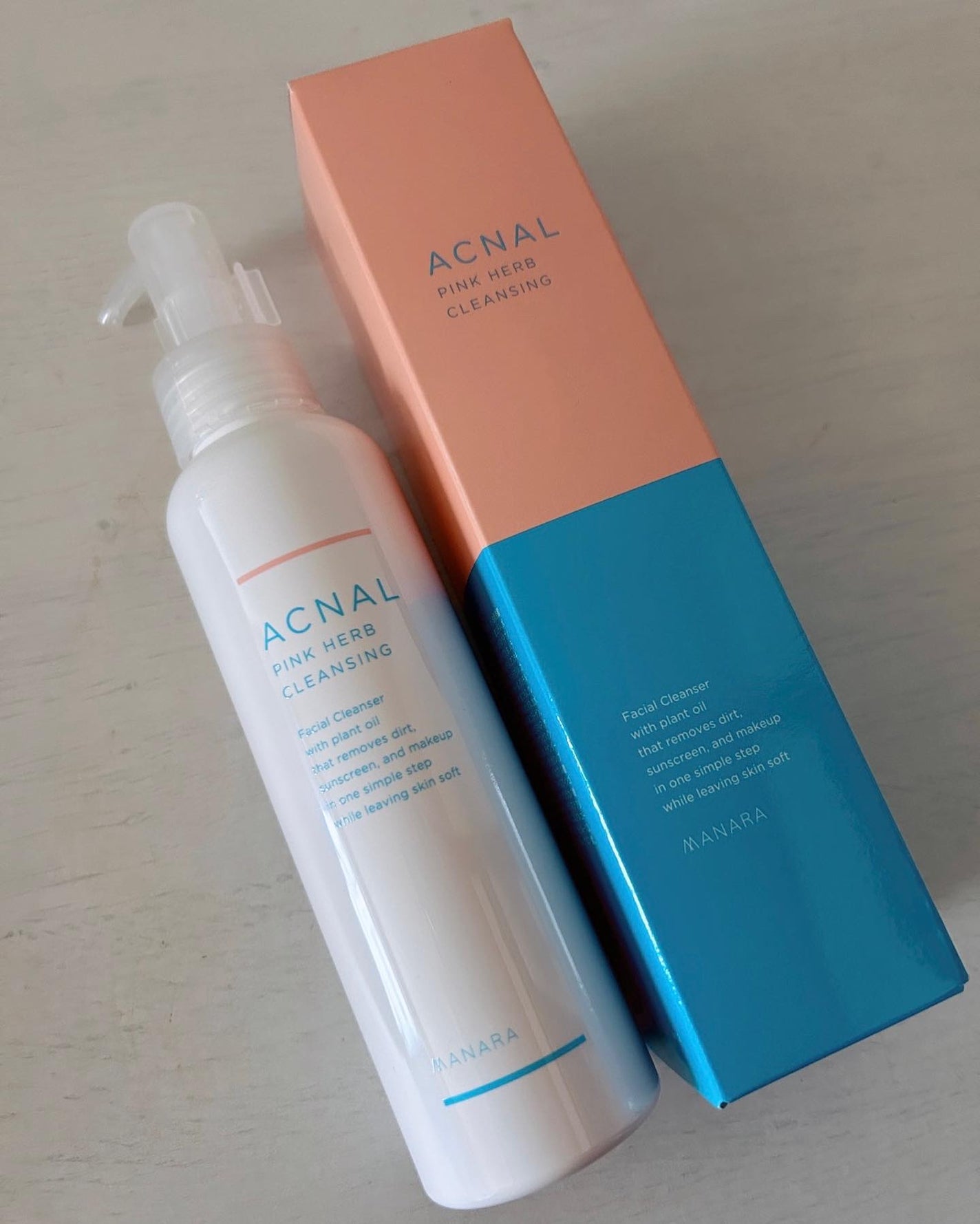ピンクハーブクレンジング/ACNAL/オイルクレンジングを使ったクチコミ(3枚目)
