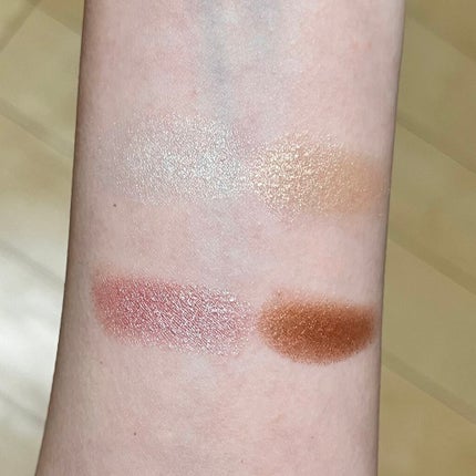 【旧】ディオール バックステージ フェイス グロウ パレット/Dior/ハイライトを使ったクチコミ(3枚目)