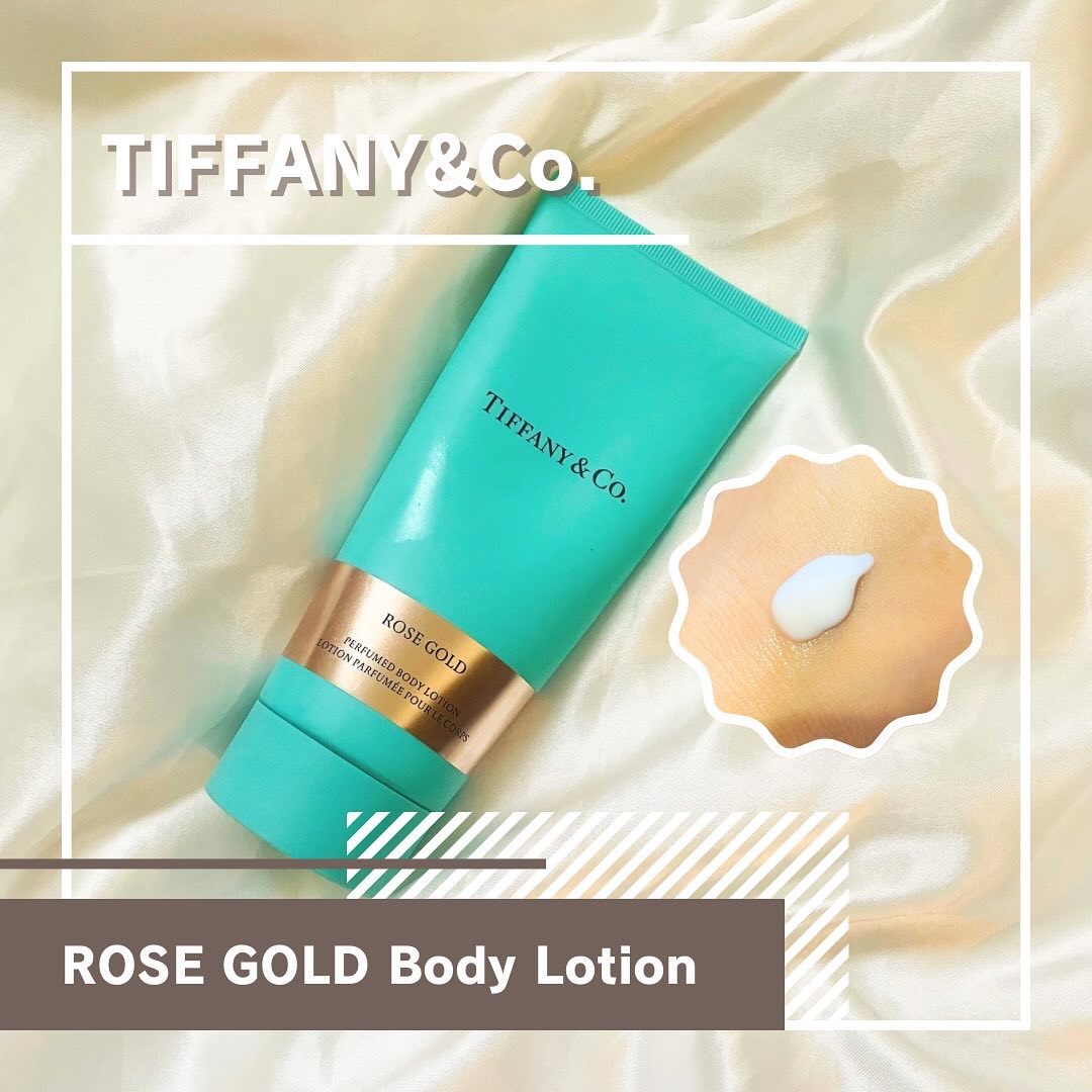 Tiffany ローズゴールド ボディローション ボディクリーム Tiffany